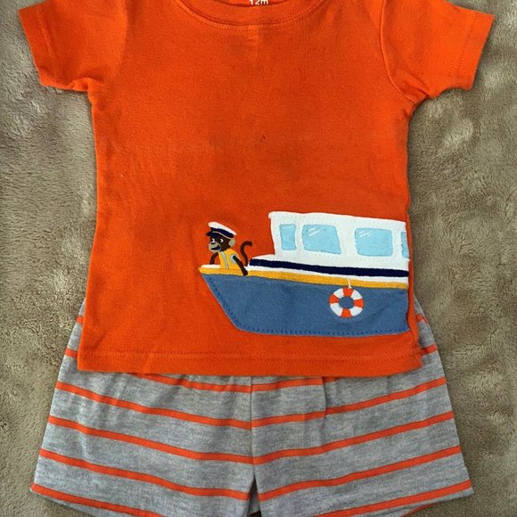 12 Months - Boy - 3 Piece Pajama Set - Picture 6 of 6